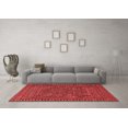 thumbnail image 3 of Ahgly Company Indoor Square Southwestern Red Country Area Rugs, 6' Square, 3 of 4