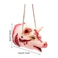 thumbnail image 6 of sunsanly Halloween Pendant Realistic Creepy Hanging Rat Pig Head Spider Bat Decoration Haunted House Prop for Halloween Party, 6 of 8