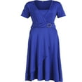 thumbnail image 3 of Womens V Neck Long Dress Formal Cocktail Party Evening Plus Size, 3 of 4
