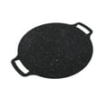 thumbnail image 4 of Griddles Cookware BBQ Grill Pan,Round BBQ Griddler Korean Non Stick Circular Griddle Pan Korean BBQ Plate with Double Handle Multifunctional Korean BBQ Grill Pan for Home Cooking, 4 of 5