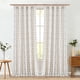 thumbnail image 2 of Cortinas Jinchan Boho Negras 244 cm de Largo 2 Paneles para Dormitorio, 2 of 9