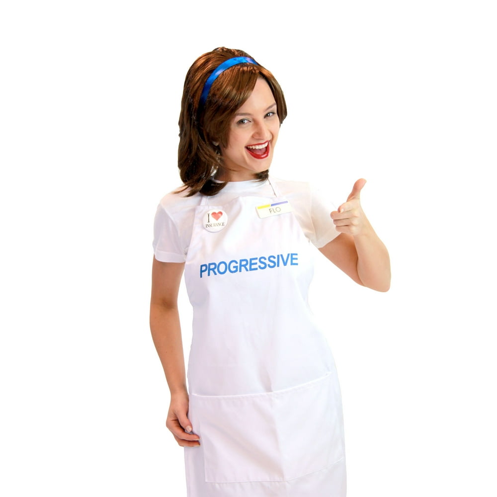 Progressive Collection Flo Insurance Girl Costume, One