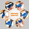 thumbnail image 3 of Generic Bicycle Chain Cleaning Kit - 7-Piece Maintenance Tool Set for Mountain Bikes with Nylon Brushes and Accessories for Effective Care and Cleaning, 3 of 7