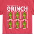 thumbnail image 3 of Dr. Seuss - The Many Moods Of Grinch - Toddler And Youth Short Sleeve Graphic T-Shirt, 3 of 5