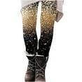 thumbnail image 4 of QATAINLAV Sequin Leggings for Women Glitter Sparkle Tummy Control High Waisted Yoga Tights Stretchy Comfy Compression Workout Pants New Years Gifts Multicolor XL, 4 of 7