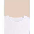 thumbnail image 3 of 2025 New Design Don't Worry All-match Exquisite Flat Letter Print Men's Casual Fashion Top, Round Neck Leisure Simple Short Sleeve Summer Men's T-shirt, 3 of 6