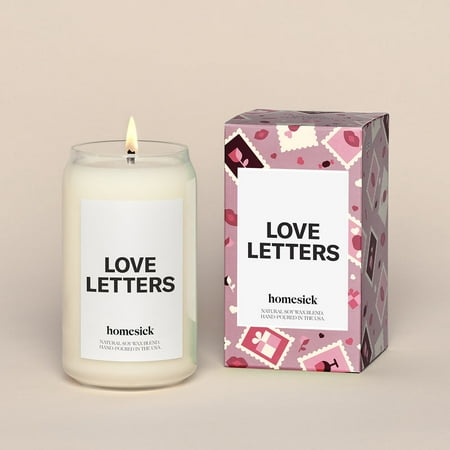 Homesick Scented Candle Love Letters Candle