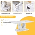 thumbnail image 6 of JUFU 43.3" Light Gray Rectangle Coffee Table for Living Room,Faux Marble Coffee Tables with Storage,Center Tea Table for Dining Room Small Space Apartment, 6 of 9