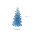 thumbnail image 3 of Tabletop Christmas Trees, Crystal Christmas Tree Pines Ornament Resin Crafts To Table Display And Gift Mini Christmas Trees, 3 of 6