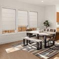 thumbnail image 3 of Chicology Cordless Roman Shade, Light Filtering, Ridgewood Cream, 48"W X 72"H, 3 of 6