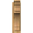 thumbnail image 2 of Ekena Millwork 6"W x 18"D x 22"H Merced Rough Sawn Traditional Outlooker, Western Red Cedar, 2 of 4