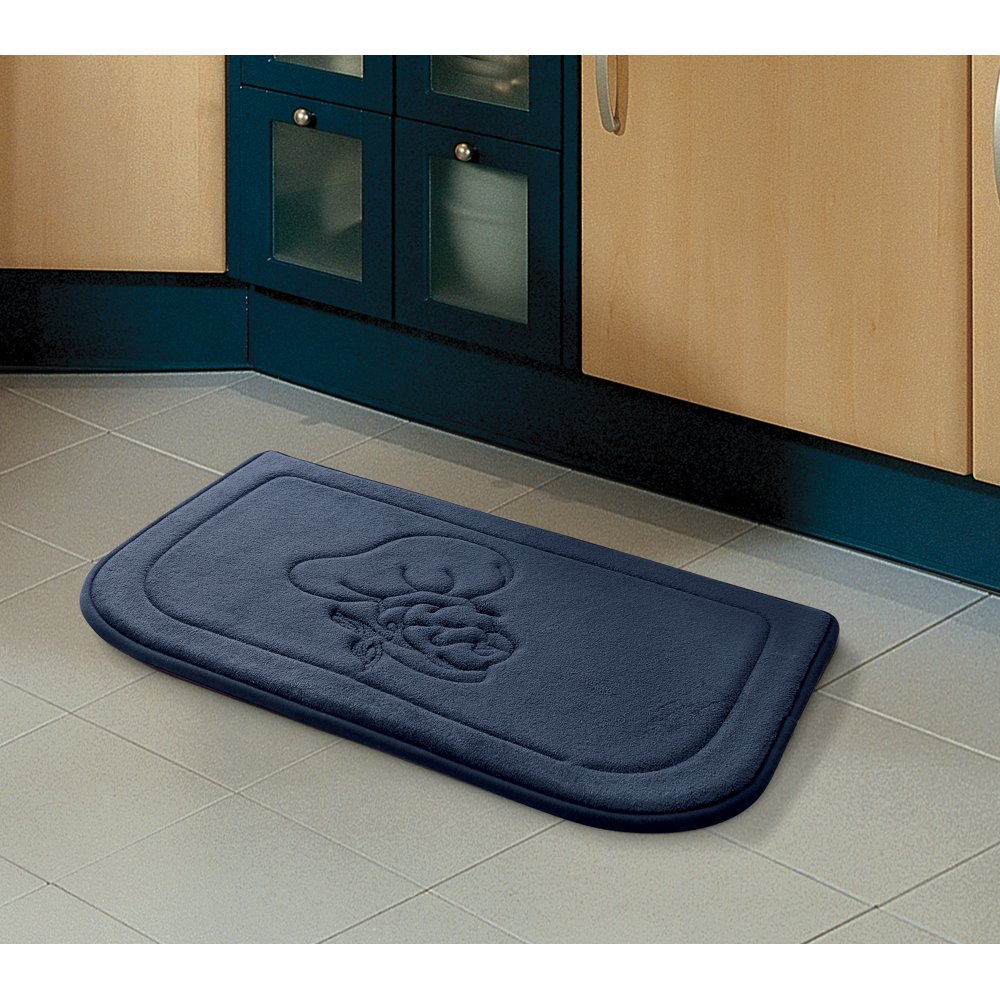 Modern Kitchen Memory Foam Floor Mat Rug Head Chef