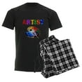 thumbnail image 6 of CafePress - Artist Pajamas - Men's Dark Loose Fit Cotton Pajama Set, 6 of 7
