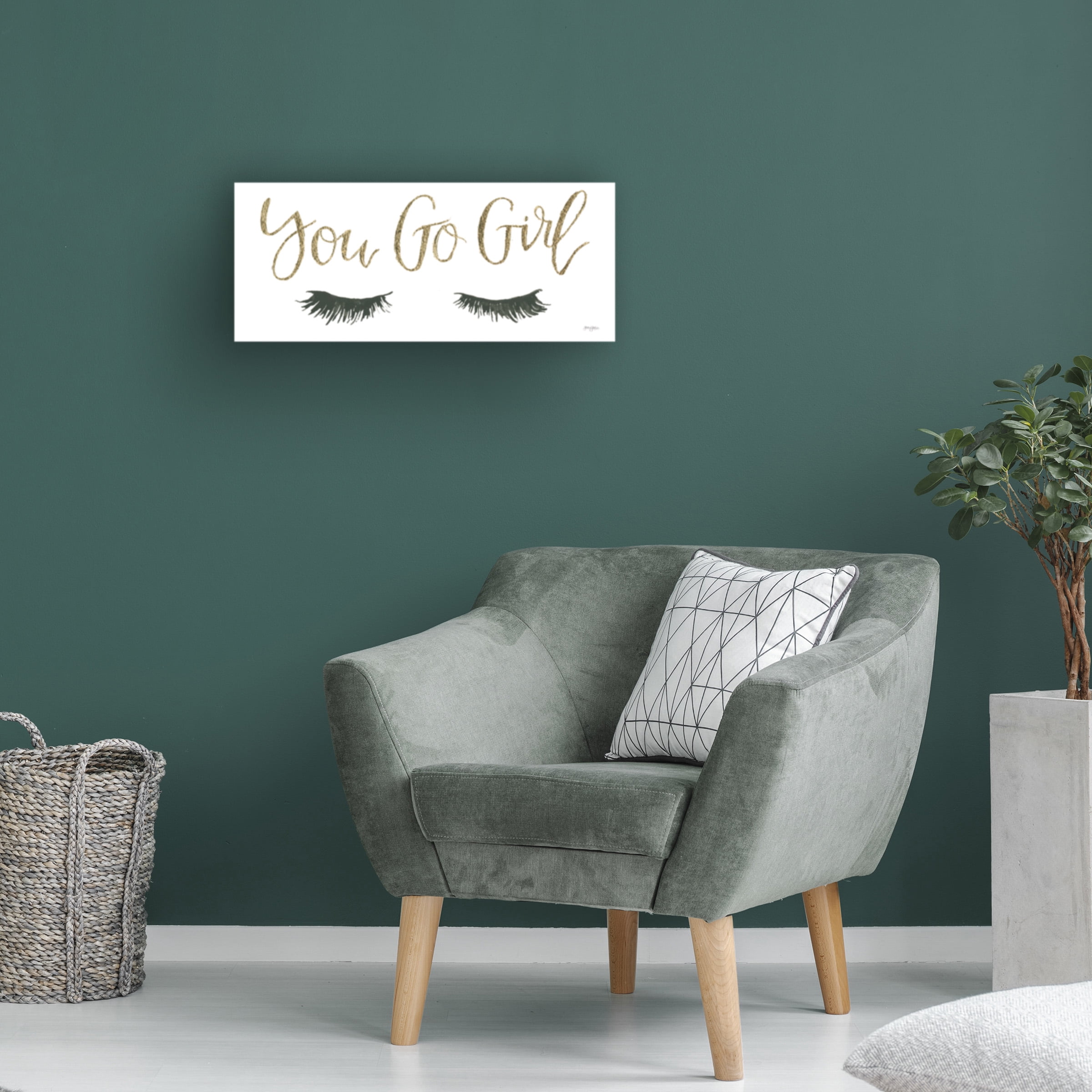 Jenaya Jackson 'Girl Power V' Canvas Art
