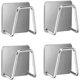 thumbnail image 1 of Soporte para esponja para fregadero de cocina, acero inoxidable, diseño de drenaje con adhesivo fuerte, soporte para esponja ideal para un secado rápido e higiénico, instalación autoadhesiva para el, 1 of 4