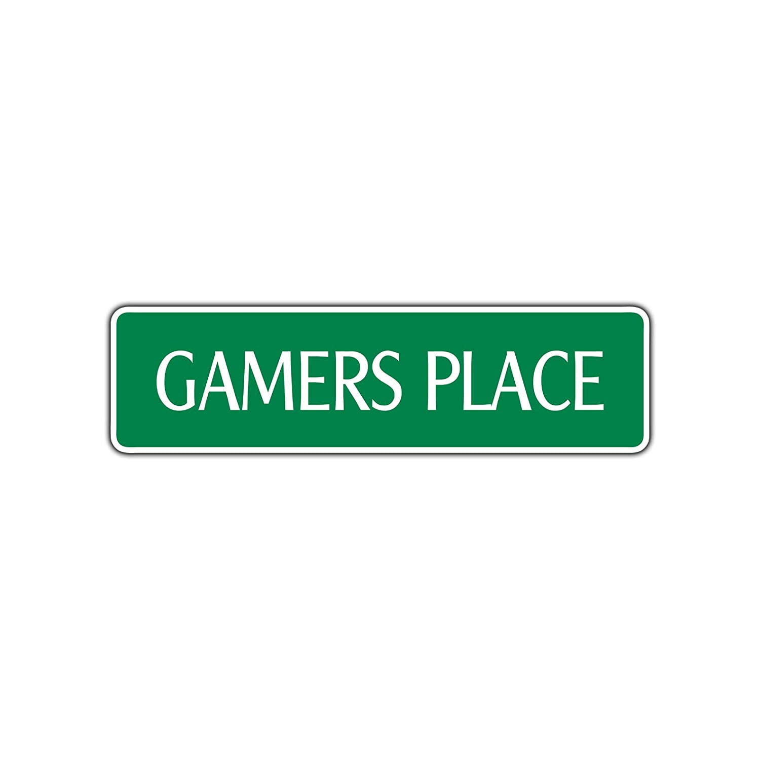 Gamer Sign for Room Door Wall Decor Uflashmi I’m Gaming Sign Metal 8X10 Inch Video Gaming Room Decor for Boys
