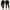 Black, variant on Aloohaidyvio Clearance Pants,Women Plus Size Beading Ripped Plaid Panel Elastic Waist Casual Leggings Pants