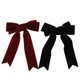 thumbnail image 1 of 2 lazos de terciopelo rojo de 5.0 in para el pelo de niñas, pinzas para el pelo, accesorios para mujeres y niñas pequeñas, 1 of 5
