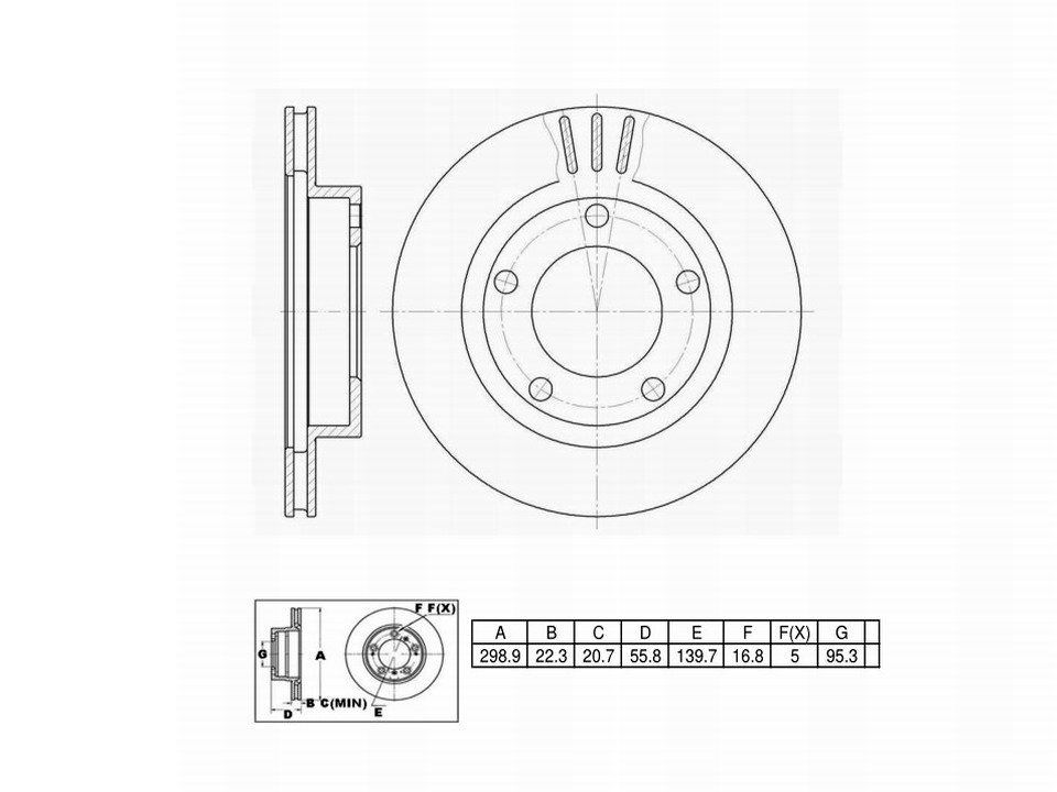 Winstop Brake Rotor, Front WS229902, Jeep CJ7 1986-1978