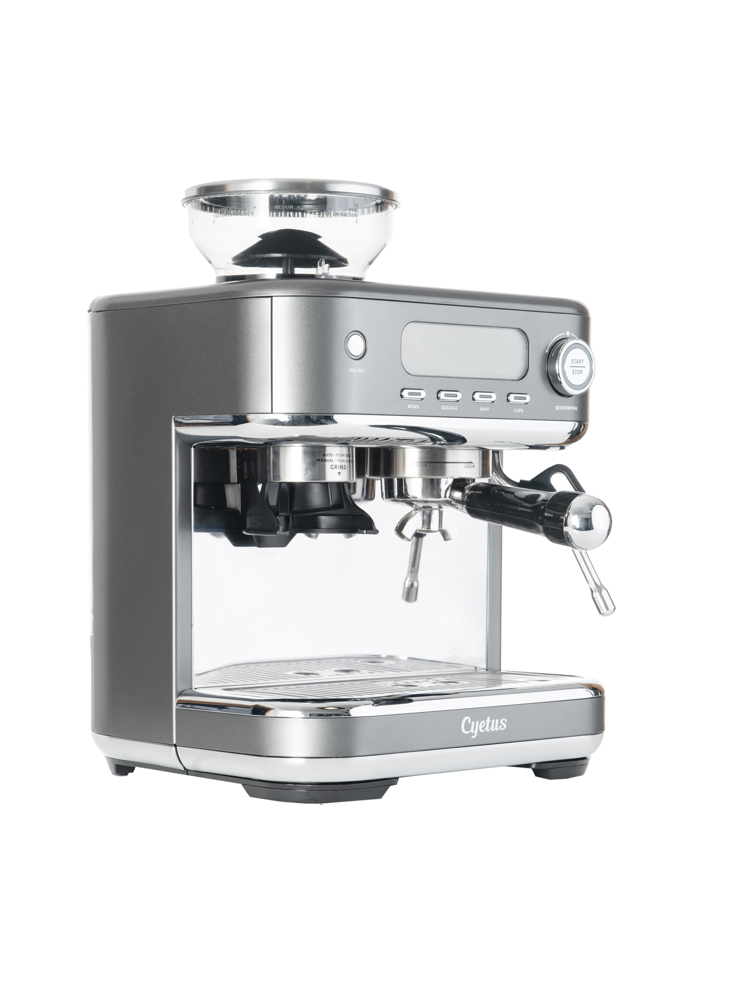 Cyetus All in One Espresso Machine for Home Barista with Coffee Grinder