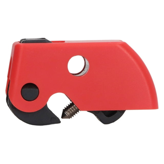 Compact Nylon MCB Lock for Enhanced Electrical Safety, Clamp-On Design Fits Breakers Under 8mm, Easy Tool-Free Installation, High-Visibility Bright Color, Resistant to Corrosion and Extreme