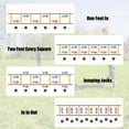 thumbnail image 4 of Set de equipo de entrenamiento CHIWALLO Agility Ladder de 20 pies, 4 of 7