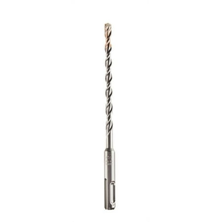 UPC: 0045242111619 | Milwaukee 48-20-7410 Hammer Drill Bit  3/16 in Dia  4 in OAL  Spiral Flute  4-Flute  25/64 in Dia Shank
