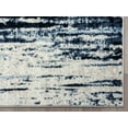 thumbnail image 3 of Abani Laguna Collection Area ​​Rug Mid Century Modern Bedroom Living Room Decor Floor Rug 6 x 9 Blue Cream, 3 of 7