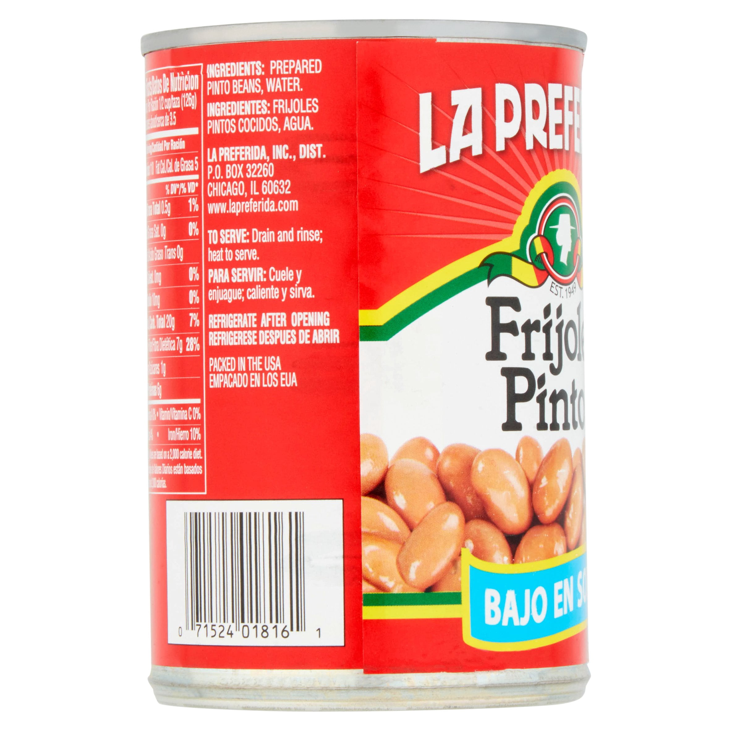 La Preferida Pinto Beans, 15 Oz