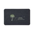 thumbnail image 1 of Matsuzay Alfombrilla antideslizante resistente a las manchas y fácil de limpiar, alfombrilla para puerta de entrada, alfombrillas para el suelo Decoración del hogar gris oscuro, 1 of 6