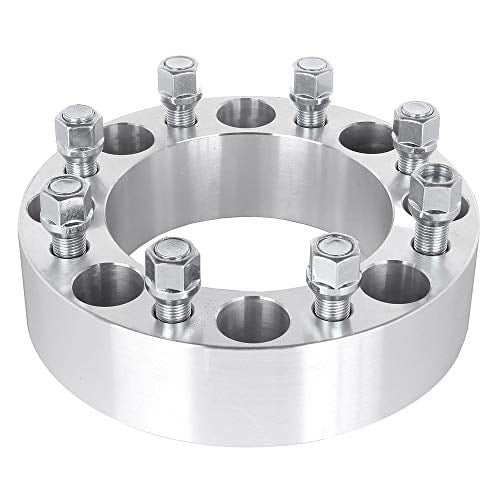 OCPTY 4 Pcs Entretoises de Roue 8 Crampons 8x6.5 à 8x6.5 2 Pouces Pouces 9/16 Remplacement pour Dodge Ram 2500 3500