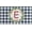 Letter-e, variant on Buffalo Plaid Doormat Non-Slip Absorbent Resist Dirt Wreath Front Door Mat Machine Washable Letter X Welcome Mats Outdoor Inside Floor Rugs for Entryway 30" X 17"