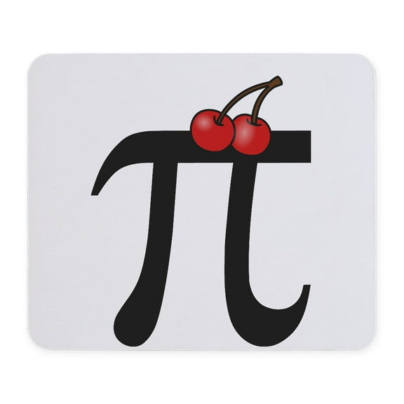 CafePress - Cherry Pi Mousepad - Non-slip Rubber Mousepad, Gaming Mouse Pad