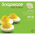 thumbnail image 3 of World Kitchen Stack N Snap Clear Plastic Durable Handle Food Storage Container, 3 of 4