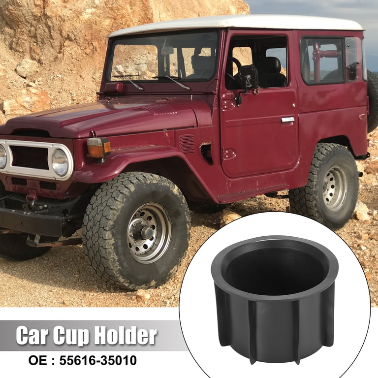 Unique Bargains Center Console Cup Holder Insert 55616-35010 Black For Toyota Fj Cruiser 2007 2014 Unique Bargains Center Console Cup Holder Insert 55616-35010 Black For Toyota Fj Cruiser 2007 2014