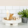 thumbnail image 3 of Bloomingville Paulownia Wood Pedestal Tray, 3 of 6