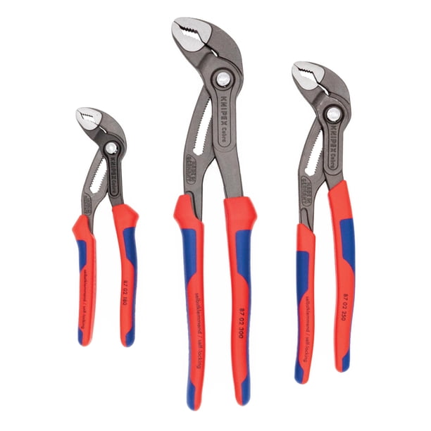 Juego de herramientas KNIPEX 9K 00 80 05 US, 3 piezas, multicomponente Cobra