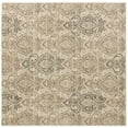 thumbnail image 3 of Unique Loom Tuareg Collection Area Rug - Sunset (8' Square Beige/Brown), 3 of 7