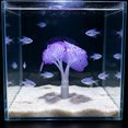 thumbnail image 4 of Decoración de Anémona Marina Que Brilla En La Oscuridad para Acuarios: Adorno Luminoso de Silicona Suave para Peceras de Agua Dulce, Salada, Bettas y Camarones., 4 of 6