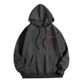 thumbnail image 5 of MHFRRA Sudadera con Capucha Gráfica para Comodidad y Estilo Diario Gris, 5 of 5