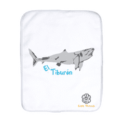 El Tiburon Burp Cloth