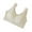 Beige, variant on Jgppe Girls Seamless Bra Lace Trim Lightly Training Bra Racerback Cute Bras with Removable Pads