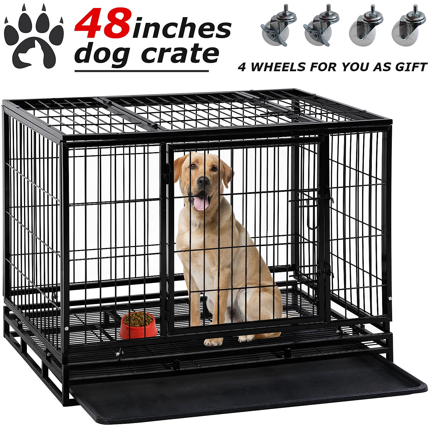 dog-crate-cage-for-large-dogs-heavy-duty-48-inches-dog-kennel-pet