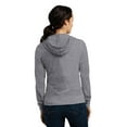 thumbnail image 2 of District Womens Fitted Jersey Full-Zip Hoodie DT2100, 2 of 2