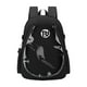 thumbnail image 2 of Mochila de tenis de gran capacidad con compartimento para zapatos, portátil y multifuncional. Negro, 2 of 9