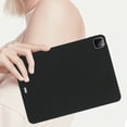 thumbnail image 2 of ELEHOLD Silicone Case For iPad 9th/8th/7th Generation Heavy Duty Shockproof Cover, Slim&Lightweight, Soft Skin-Friendly, Anti-Scratch Protective Tablet Cover, Black, 2 of 8