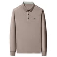 thumbnail image 6 of Enjoytime Mens Long Sleeve Shirt Business Casual Golf Shirts Collared Button Down Stretch Work Shirt, 6 of 7