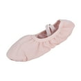 thumbnail image 5 of Xucatan Women Canvas Ballet Slippers Dance Highly Stretch Shoes Adult Practice Yoga Flat Belly Shoes Gift, 5 of 7