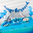 thumbnail image 2 of 64 Pieces Jawsome Shark Party Tableware Kit for 8 Guests, 2 of 2