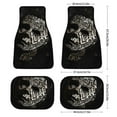 thumbnail image 2 of Michael Myers Halloween Car Floor Mats 4PC Set Anti Skid Vehicle Floor Mat Car Carpet for Front Rear Seats Universal Auto Interior Accessories, 2 of 8